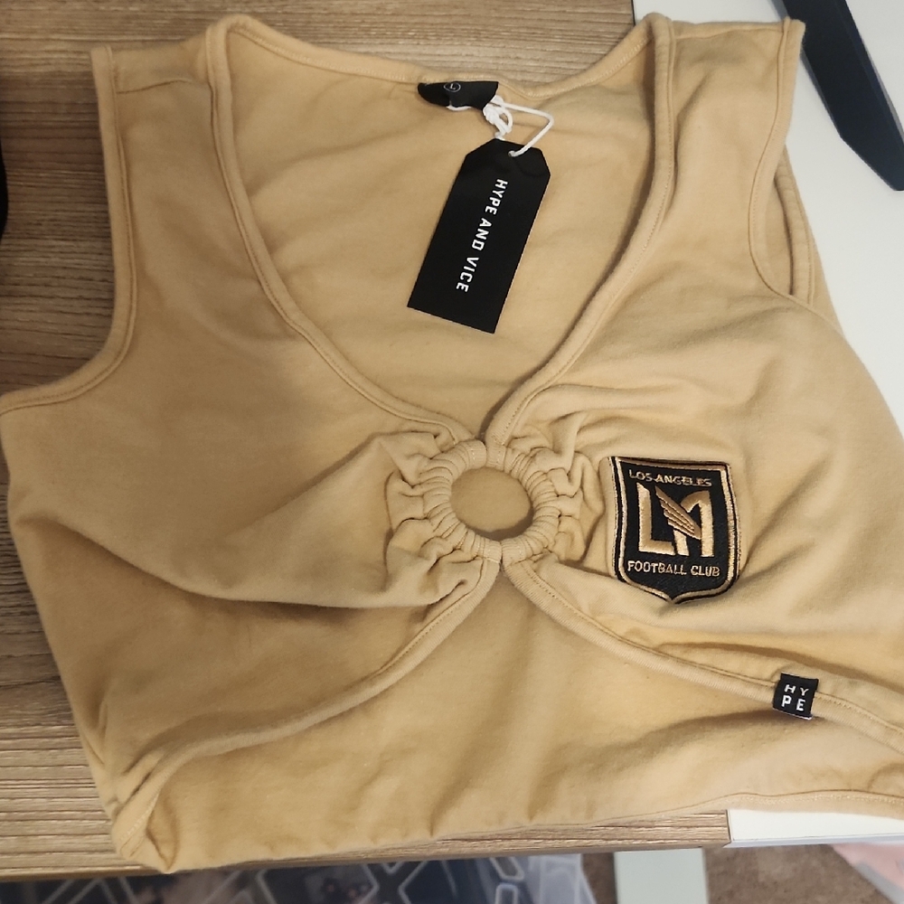 LAFC Women's Tan Tank Top
